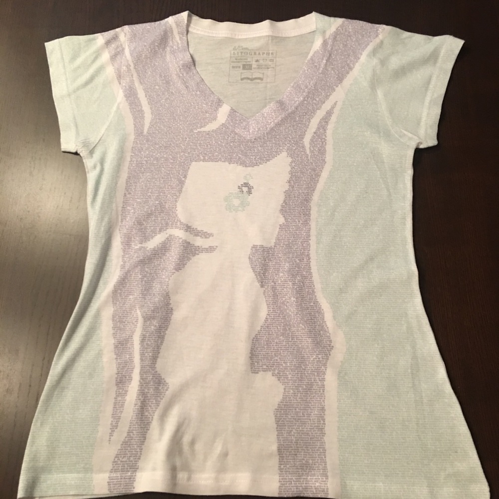 Pride and Prejudice Listograph T-shirt